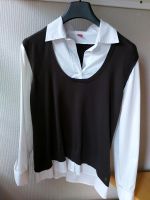 Pulli mit weißer Bluse s. Oliver Gr 40 L Niedersachsen - Uplengen Vorschau