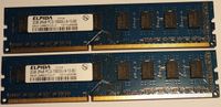 2x2GB (4GB) Elpida DDR3 CL9 1333MHz PC3-10600U-09-10-B0 Hessen - Hirschhorn (Neckar) Vorschau