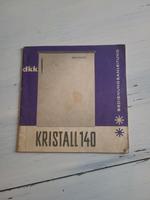 Retro Bedienungsanleitung von DDR Kühlschrank Kristall 140 Leipzig - Altlindenau Vorschau
