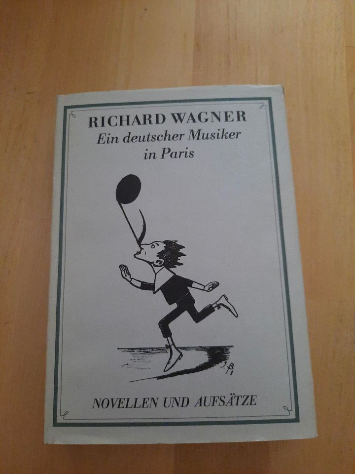 Buch Ein deutscher Musiker in Paris Richard Wagner 1988 in Kaltenkirchen