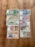 Banknoten verschiedener Währungen Nordrhein-Westfalen - Schwerte Vorschau