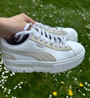 PUMA Sneaker Weiß Gr. 38 Leder Kr. München - Hohenbrunn Vorschau