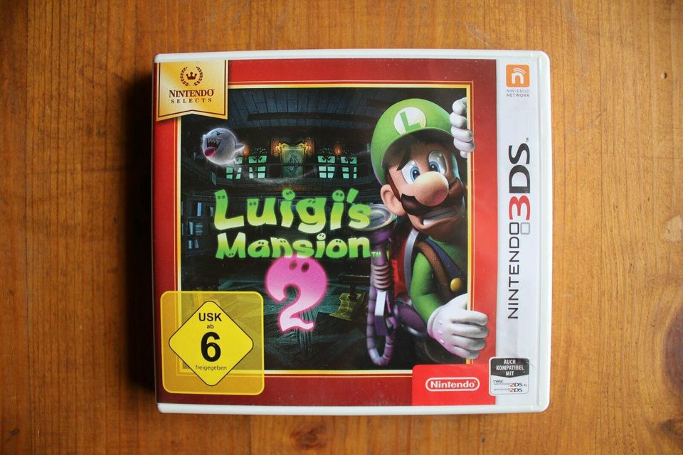 Nintendo 3DS Luigi's Mansion 2 Spiel Game mit Anleitung und Flyer in Bochum