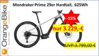 Pedelec Mondraker Prime 29 - statt UVP 3.799.- € - E-MTB Hardtail, Bosch Perf. Line CX Gen4, 625 Wh, Trail, RockShox „OrangeBikeConcept Karlsruhe E-Bike Elektro-Fahrrad“ 6284 Baden-Württemberg - Karlsruhe Vorschau