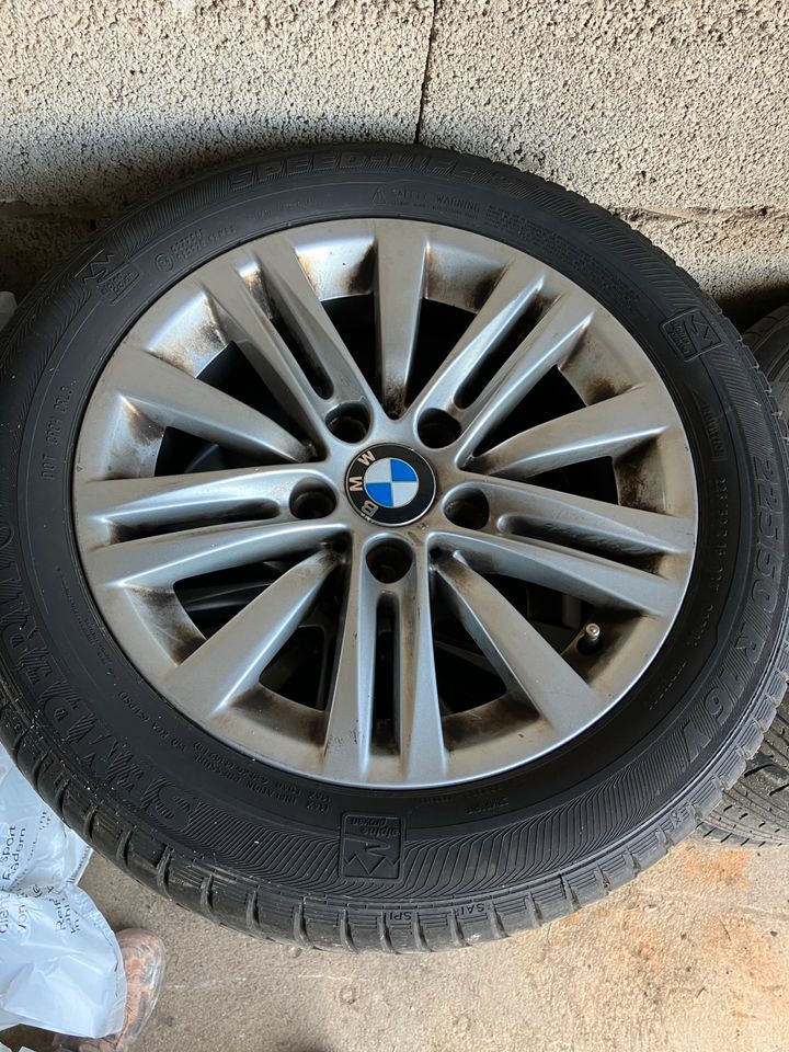 Reifen Räder BMW Alufelge 225/50R16 16 Zoll Felge in Thiersheim