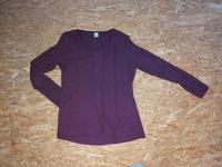 Qiero Shirt mit Chiffon,  weinrot Gr 40 Bayern - Immenstadt Vorschau