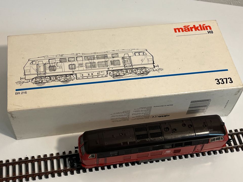 Märklin H0 3373 Diesellok 216 068-7 neues DB Logo Analog OVP in Neuwied