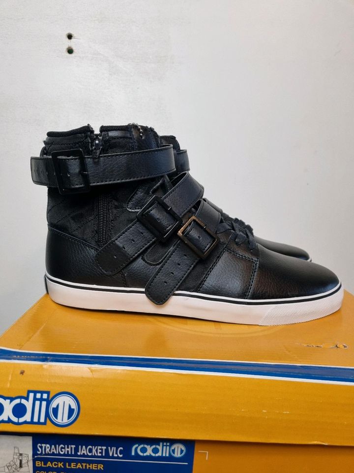 NEU - SIZE 45,5 - STRAIGHT JACKET VLC HIGH SNEAKER SCHWARZ in Hanau