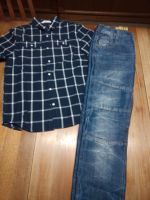 OUTFIT JEANS UND HEMD GR 158 Bochum - Bochum-Süd Vorschau