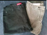 Paddocks-Jeans 42/32, schwarz und Korthose-Stretch 34/36, grau Hamburg-Nord - Hamburg Barmbek Vorschau