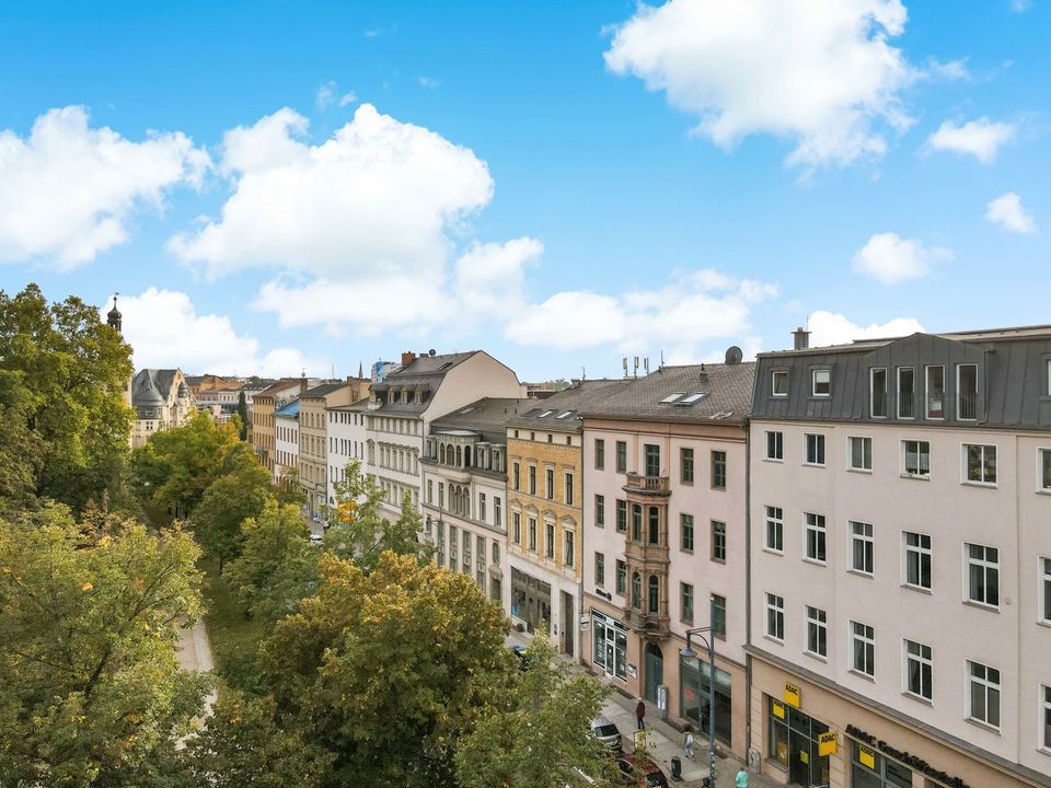 Wohnen in der Altstadt Großartige 3-Raumwohnung mit Balkon! in Halle