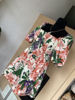 Süßer Jumpsuit/Playsuit, Blumen ,creme-rostbraun-grün-lila Hessen - Viernheim Vorschau