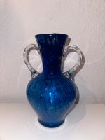 Murano Glasvase Kobaltblau Vase Vintage Glas Italien 26cm Bayern - Hof (Saale) Vorschau