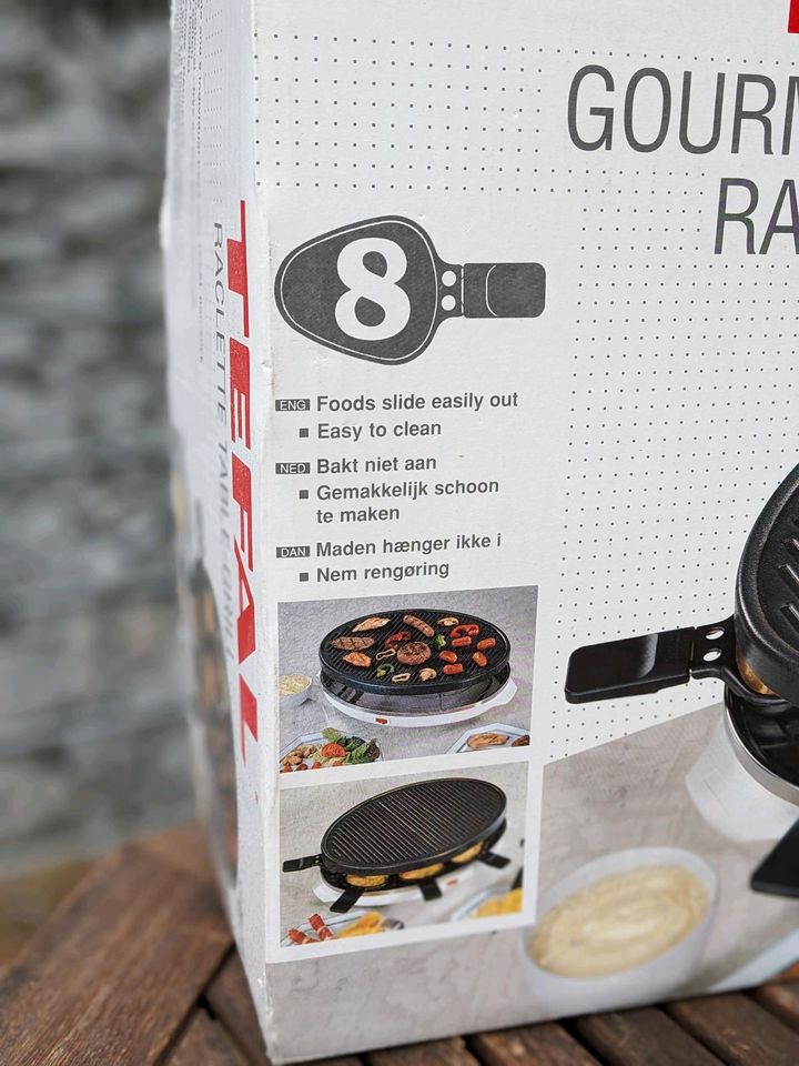 TEFAL Raclette Grill mit 8 Pfännchen - mit Defekt in Kümmersbruck