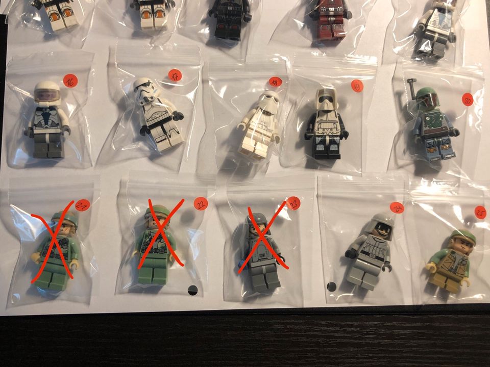 53 Lego Star Wars Minifiguren Konvolut/Sammlung ✅TOP✅ in Crailsheim