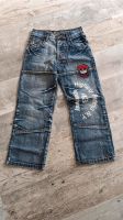 Jeans mit Aufdruck 140 Thüringen - Eisenach Vorschau