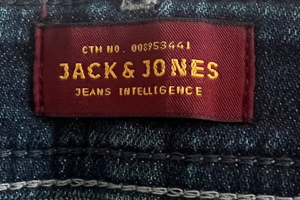 Jack &Jones Jeans Blau Herren Gr.34/32 Slim Fit in Darmstadt