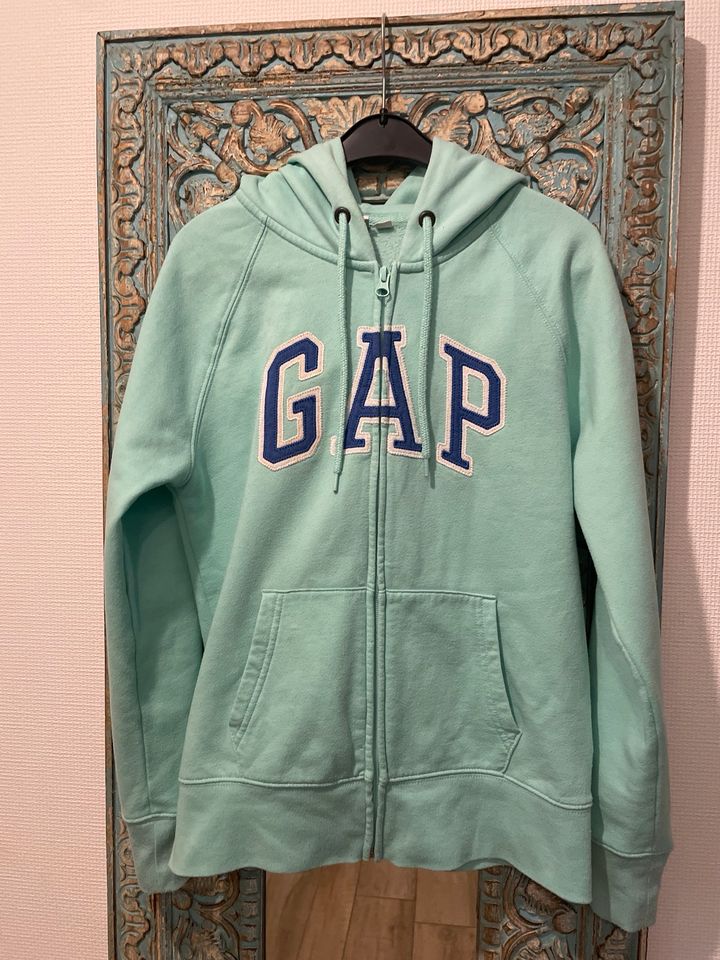 GAP XS , Türkis , Sweatshirt Jacke , Hoodie in Wiehl