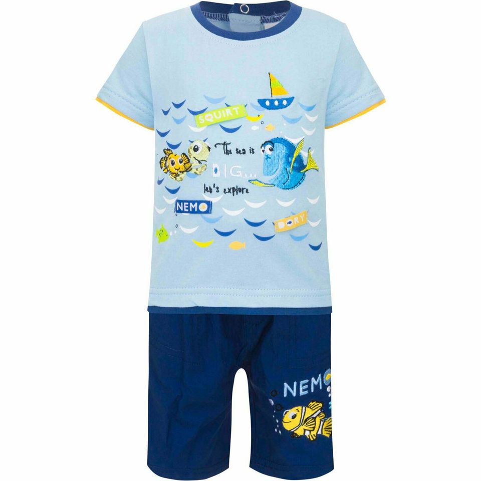 Findet Nemo Dory Baby Set Sommerset Kleinkind 2 Teiler Gr. 86cm in Ostrach