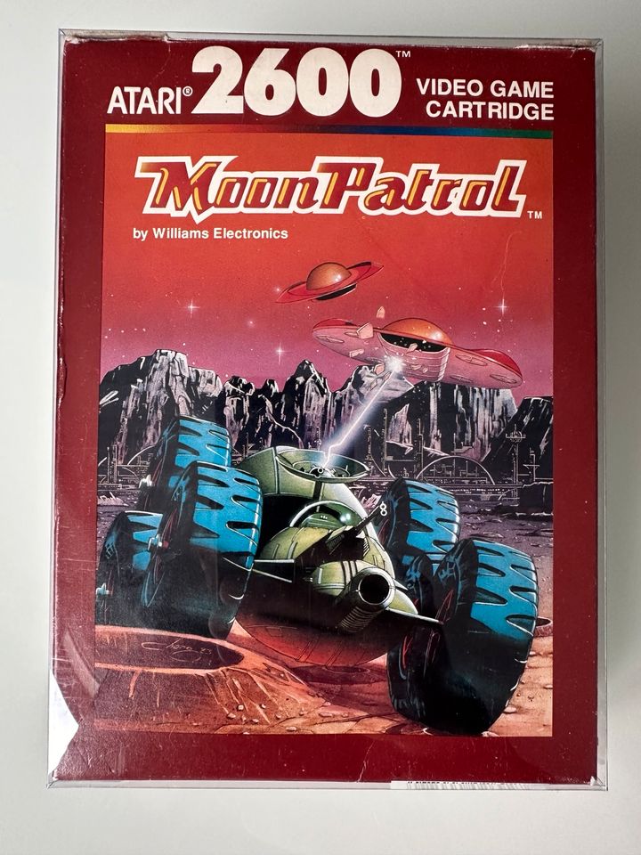 Atari 2600 Moon Patrol OVP mit Anleitung (CIB) in Breitenfelde