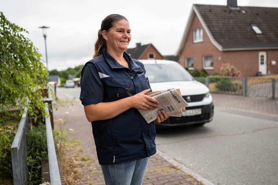 Zusteller (m/w/d) für Zeitungen und Briefe Halbinsel Eiderstedt ! in Garding