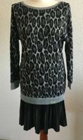 Kleid 36 38 Strickkleid von Tuzzi grau schwarz Plissee Leopardenp Bayern - Simbach Vorschau