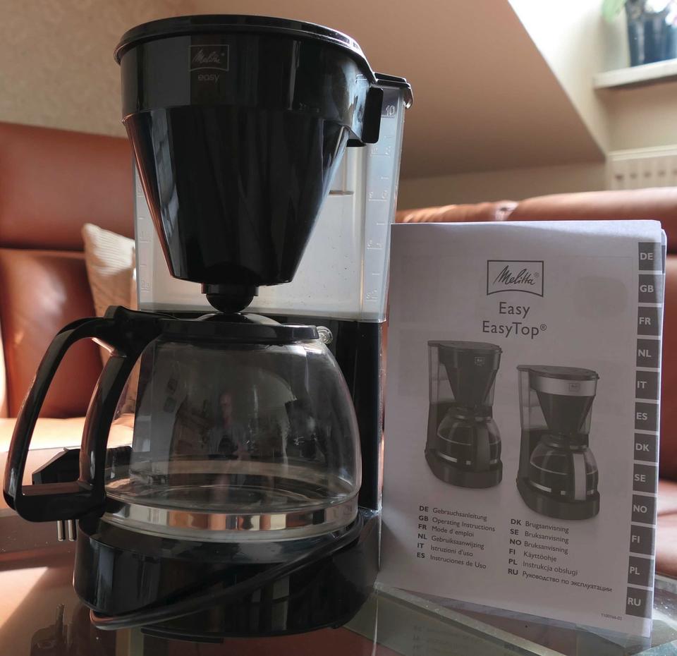 Melitta Easy - Kaffeemaschine mit abnehmbarem Schwenkfilter in Zwickau