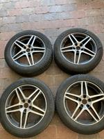 Alufelgen Dezent mit Winterreifen 215/55 R17 V Niedersachsen - Oldenburg Vorschau
