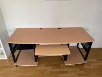 Bürotisch mit ausziehbarer Tastaturhalterung - 77x180x76 Bayern - Karlsfeld Vorschau