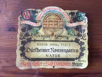 Altes Wein-Etikett 1959 Bad Dürkheim Fritz Keller Baden-Württemberg - Baden-Baden Vorschau