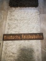 1 altes Guss Eisen Schild der Deutschen Reichsbahn Schleswig-Holstein - Kaltenkirchen Vorschau