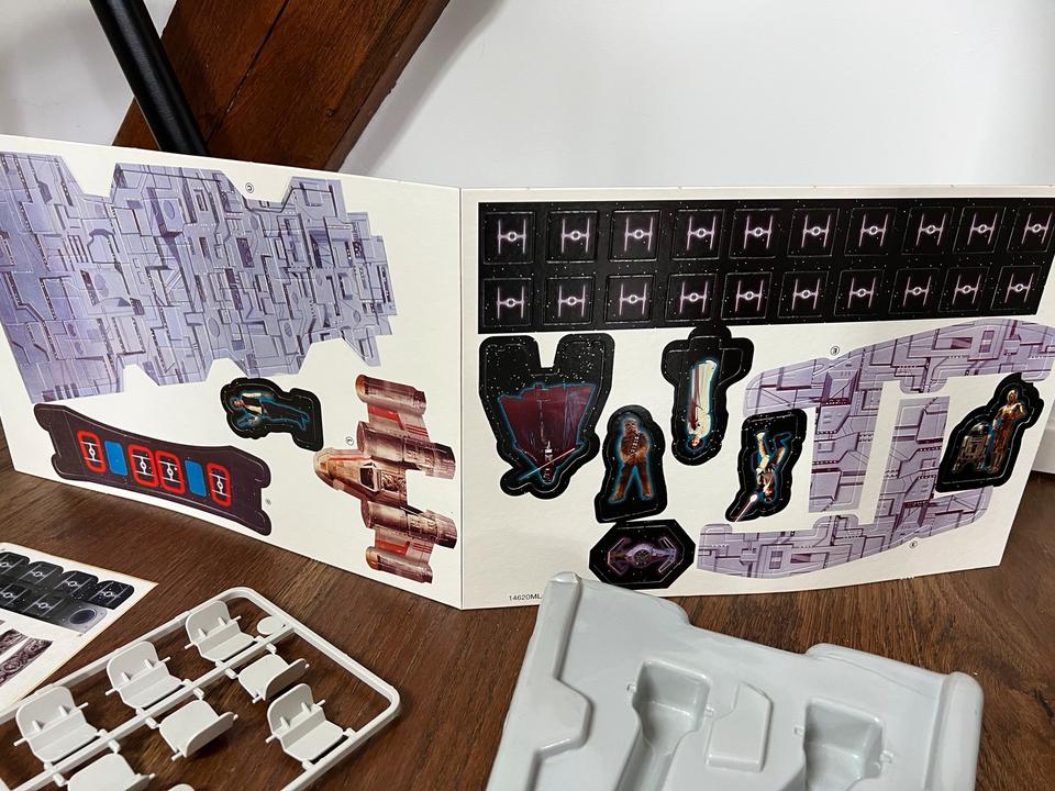 Star Wars Angriff auf den Todesstern Brettspiel Parker 1996 in Stelle