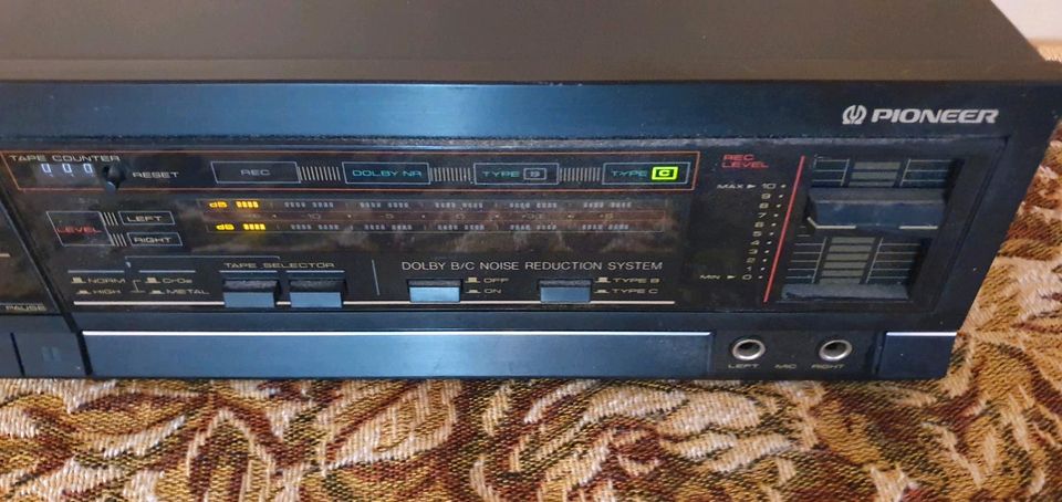 Pioneer CT-770 Stereo Cassette Tape Deck Kassettendeck in Reinheim