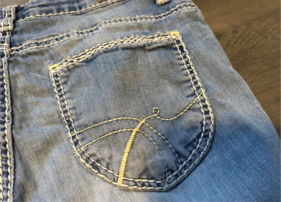 Soccx Denim Damen Jeans W 31 L 32 Hellblau in Edewecht