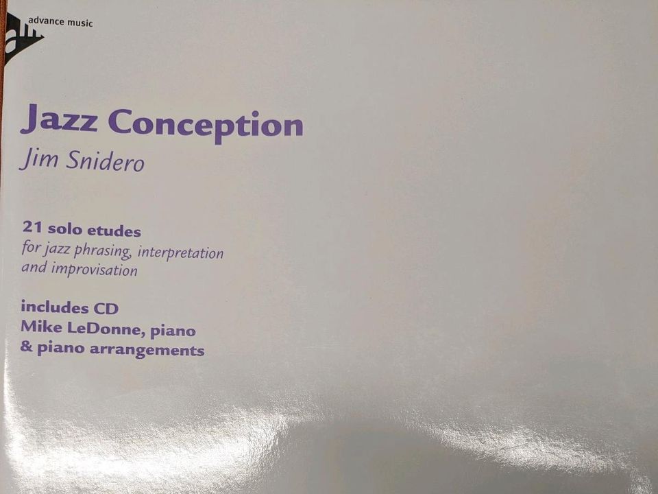 Jazz Conception - Jim Snidero für Piano in Soest