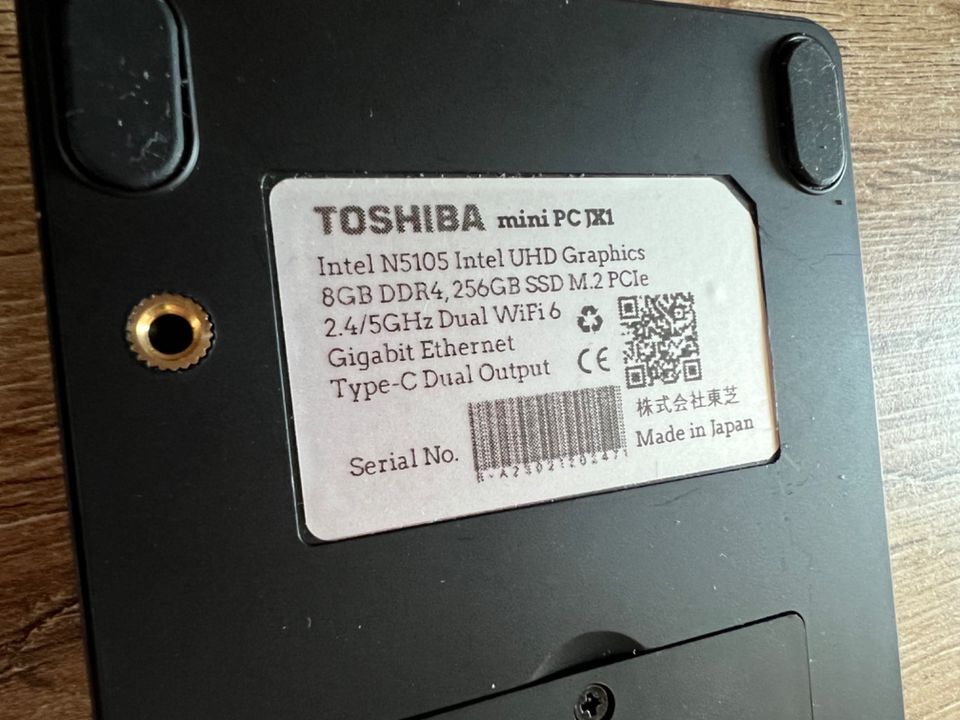 Toshiba mini PC 8/256 m.2 SSD Win 11 Pro, NEU, Garantie in Frankfurt am Main
