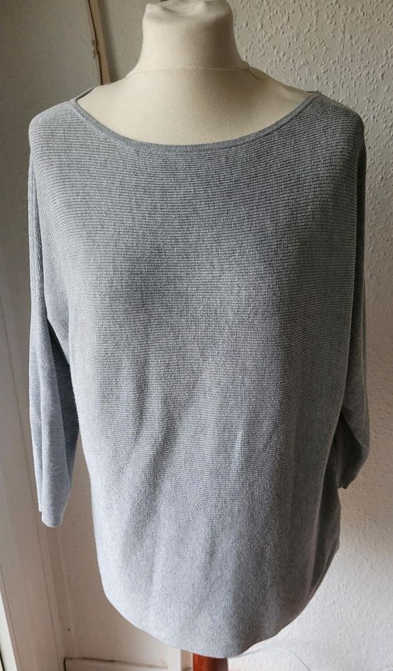 H&M BASIC STRICKPULLI GRAU M PULLOVER in Göttingen