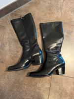 Marc O’Polo Damen Stiefel schwarz, Leder, Gr.40 Top Zustand! Baden-Württemberg - Illerkirchberg Vorschau