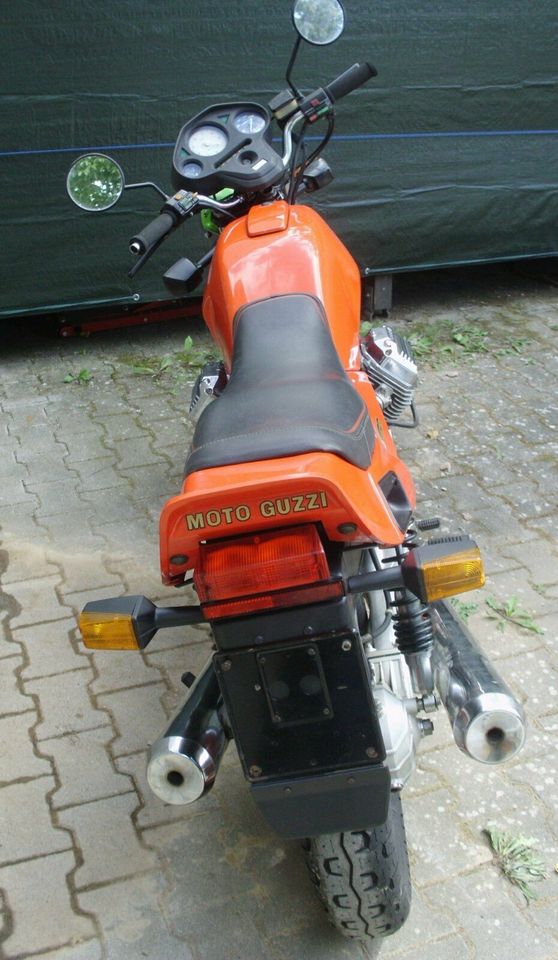 Moto-Guzzi V 65 Lario in Rot z.Z. auf Turer umgebaut 16842 km in Bad Kreuznach