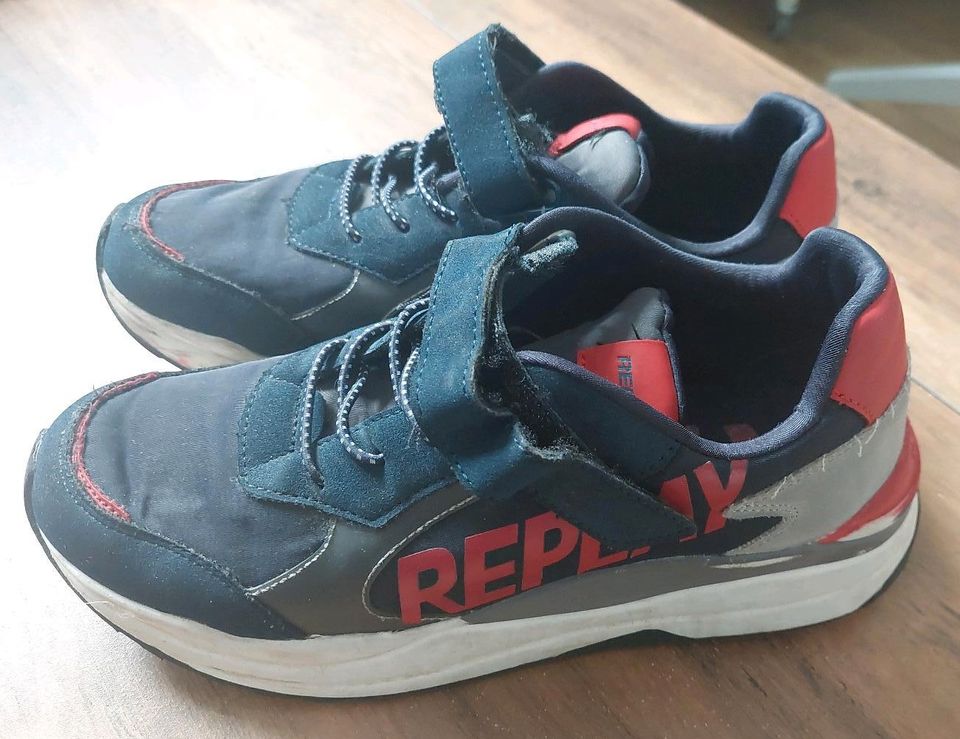 Replay Freizeit Sneaker, Größe 38, Klettverschluss in Hamburg