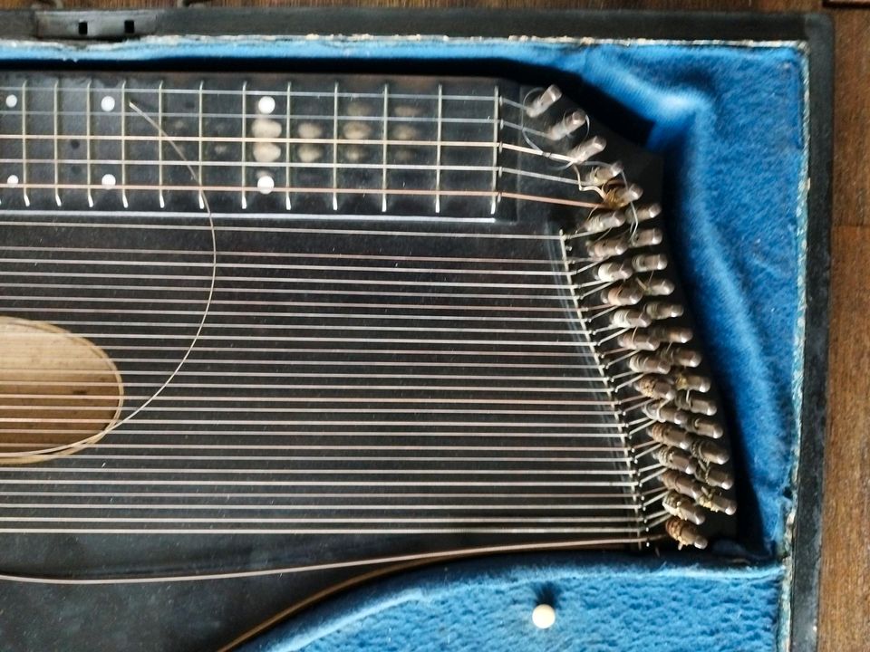 alte Zither in Augsburg