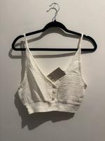 Crop Top von Zara S/M Creme Nordrhein-Westfalen - Mönchengladbach Vorschau