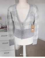 Cardigan weiß grau Hahnentritt Italia neu Onesize Hessen - Alsfeld Vorschau