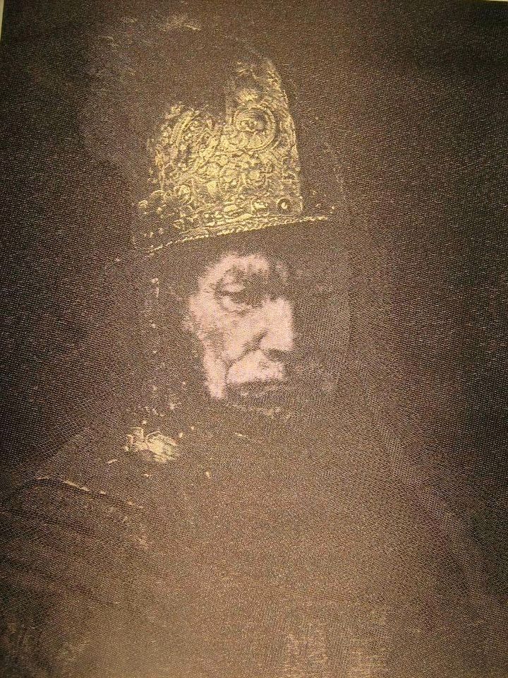 Rembrandt "Der Mann mit dem Goldhelm" in Naturseide, Sammlerstück in Bad Salzuflen