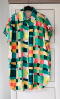 Vintage Bluse Hemd Crazy Pattern Bunt Hippie Festival Gr.38 Top Bayern - Fürth Vorschau