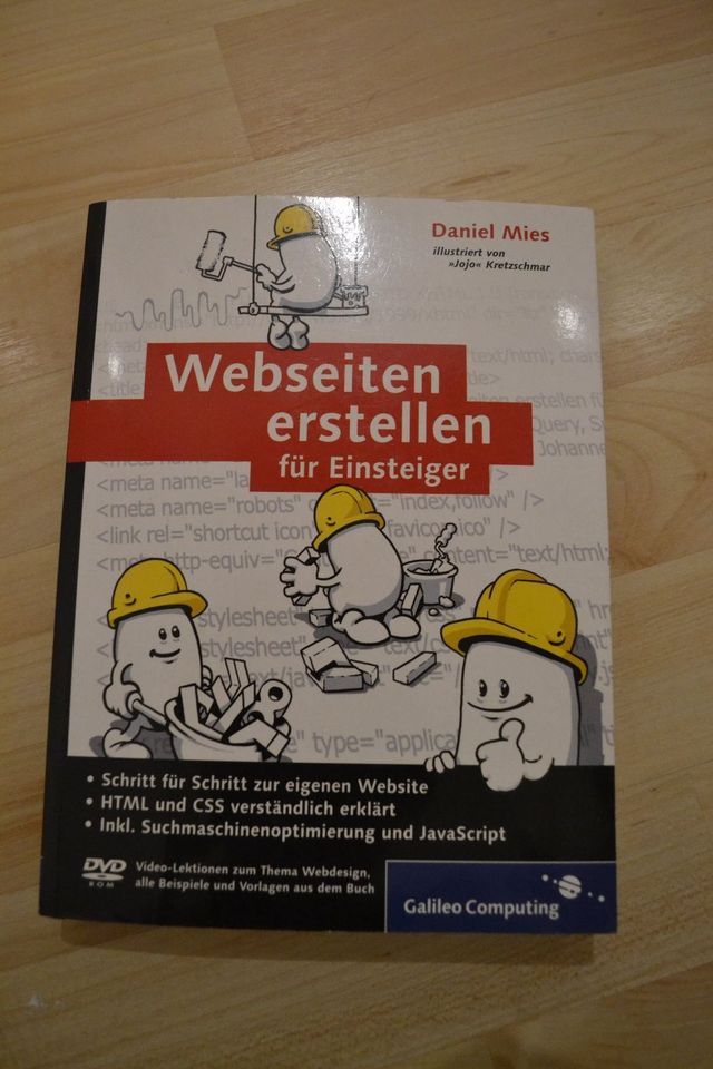 Webseiten programmieren, Buch für Anfänger in Darmstadt