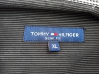 Tommy Hilfiger Slim Fit Herren Hemd XL streifen grau langarm Sachsen - Gablenz Vorschau
