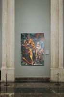 Großes Gemälde von Thomas Kurowski, Flucht nach Ägypten, SIGNIERT Hessen - Fürth Vorschau
