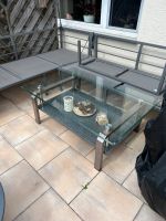 Glastisch mit Granitplatte. Schwer!! Nordrhein-Westfalen - Euskirchen Vorschau