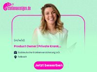 Product Owner (w/m/d) | Private Baden-Württemberg - Fellbach Vorschau
